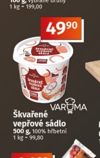 Škvařené vepřové sádlo - COOP aktualniletaky.eu