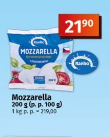 Mozzarella - COOP aktualniletaky.eu