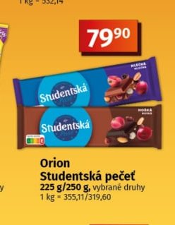 Orion Studentská pečeť - COOP aktualniletaky.eu