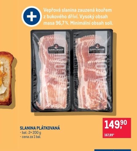 Slanina plátkovaná - Makro aktualniletaky.eu