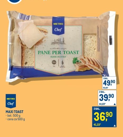 Metro Chef Maxi Toast - Makro aktualniletaky.eu