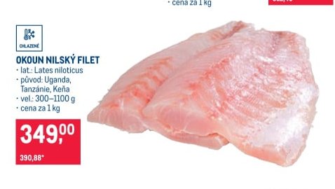Okoun nilský filet - Makro aktualniletaky.eu