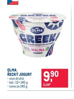 OLMA ŘECKÝ JOGURT - Makro aktualniletaky.eu