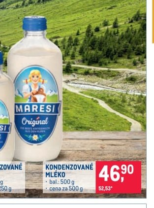 MARESI KONDENZOVANÉ MLÉKO 500 g - Makro aktualniletaky.eu