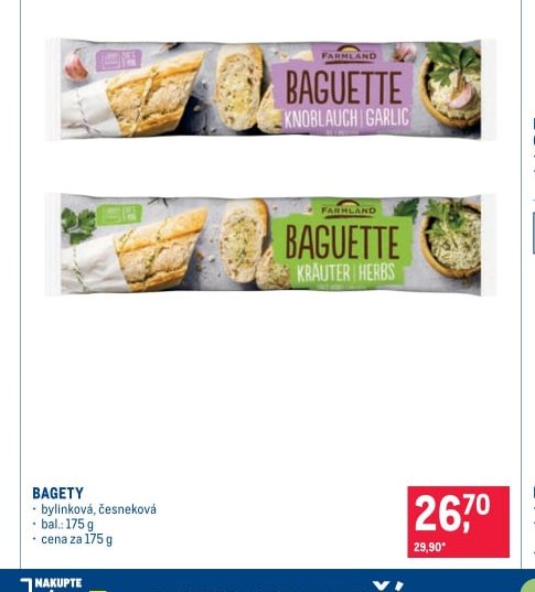 BAGETY - Makro aktualniletaky.eu