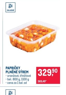 PAPRIČKY PLNĚNÉ SÝREM - Makro aktualniletaky.eu