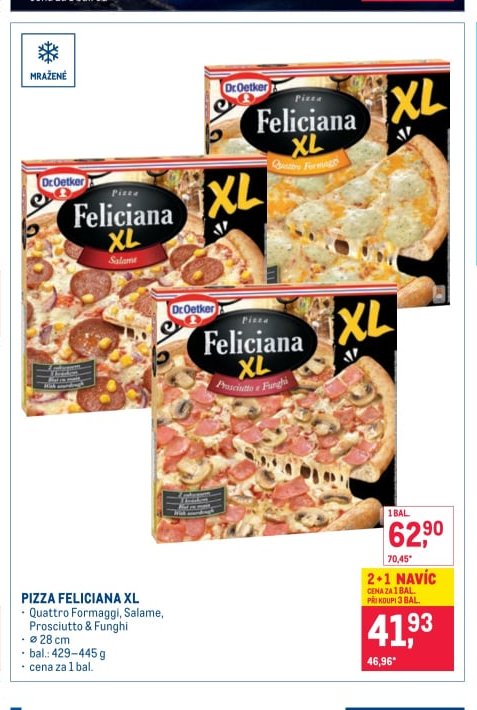 Pizza Feliciana XL - Makro aktualniletaky.eu