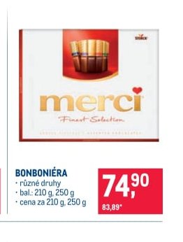 BONBONIÉRA MERCI - Makro aktualniletaky.eu