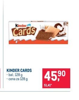 KINDER CARDS - Makro aktualniletaky.eu