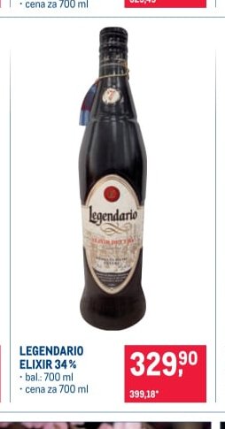 LEGENDARIO ELIXIR 34% - Makro aktualniletaky.eu