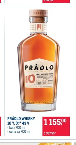 PRÁDLO WHISKY 10 Y.O. - Makro aktualniletaky.eu