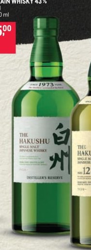 The Hakushu Single Malt Japanese Whisky Distiller's Reserve - Makro aktualniletaky.eu