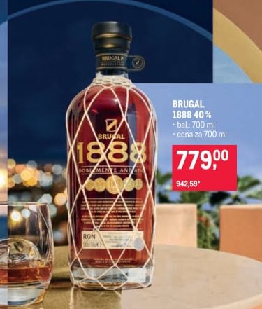 Brugal 1888 40% 700 ml - Makro aktualniletaky.eu
