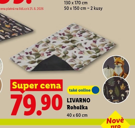 LIVARNO Rohožka - Lidl aktualniletaky.eu