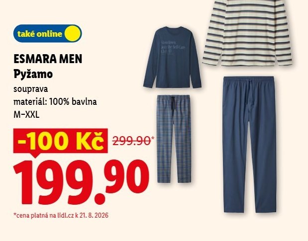 ESMARA MEN Pyžamo - Lidl aktualniletaky.eu