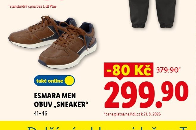 ESMARA MEN OBUV „SNEAKER“ - Lidl aktualniletaky.eu
