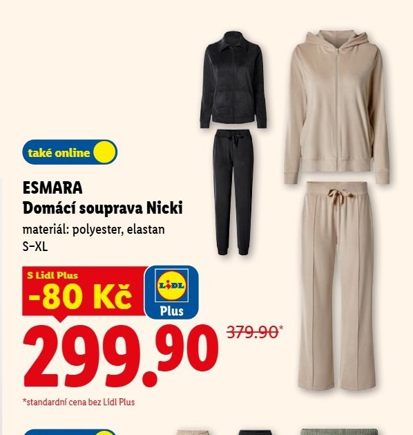 Esmara Domácí souprava Nicki - Lidl aktualniletaky.eu