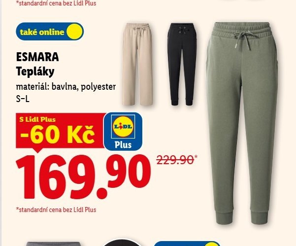 Esmara Tepláky - Lidl aktualniletaky.eu