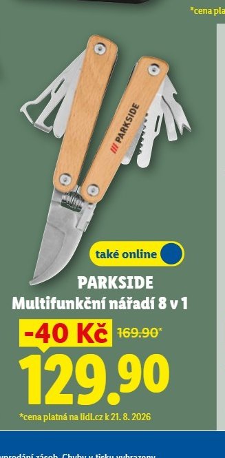 PARKSIDE Multifunkční nářadí 8 v 1 - Lidl aktualniletaky.eu