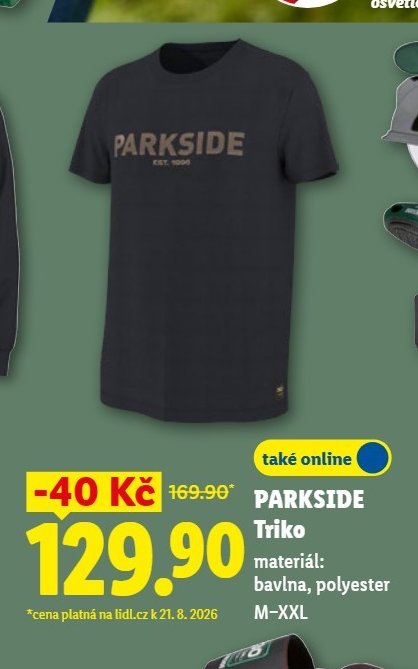 PARKSIDE Triko - Lidl aktualniletaky.eu