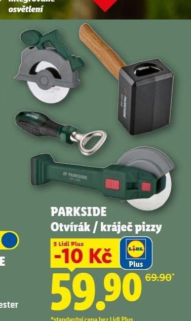 PARKSIDE Otvírák / kráječ pizzy - Lidl aktualniletaky.eu