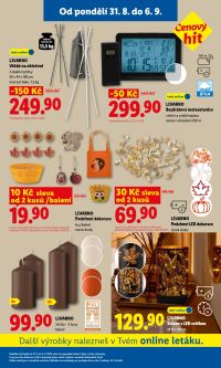 aktuální leták Lidl 31.8.2026-2.9.2026