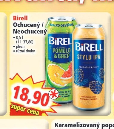 Birell Ochucený / Neochucený - Norma aktualniletaky.eu