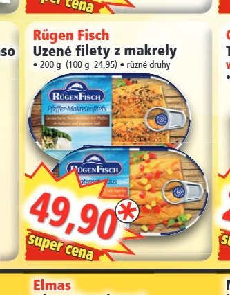 Rügen Fisch Uzené filety z makrely - Norma aktualniletaky.eu
