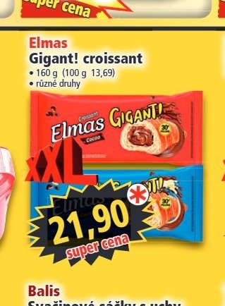 Elmas Gigant! croissant - Norma aktualniletaky.eu