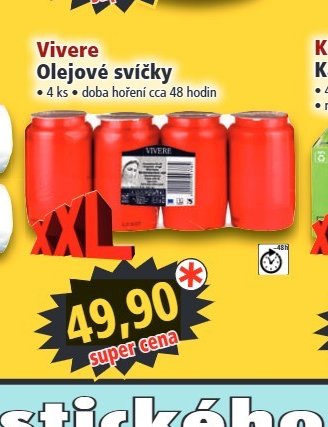 Vivere Olejové svíčky - Norma aktualniletaky.eu