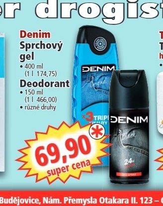 Denim Sprchový gel / Deodorant - Norma aktualniletaky.eu