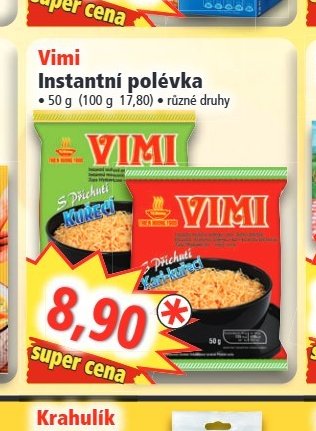 Vimi Instantní polévka - Norma aktualniletaky.eu