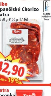 Ribo Španělské Chorizo Extra - Norma aktualniletaky.eu