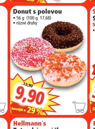 Donut s polevou - Norma aktualniletaky.eu