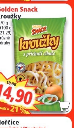 Golden Snack Kroužky - Norma aktualniletaky.eu
