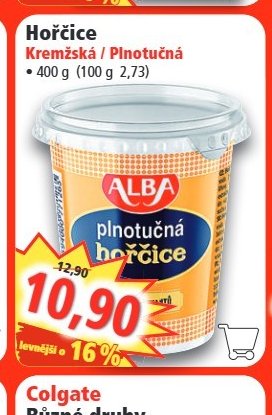 Hořčice Kremžská / Plnotučná - Norma aktualniletaky.eu