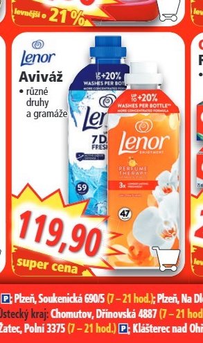 Lenor Aviváž - Norma aktualniletaky.eu
