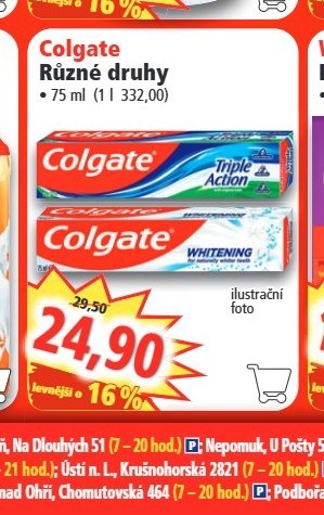Colgate Různé druhy - Norma aktualniletaky.eu