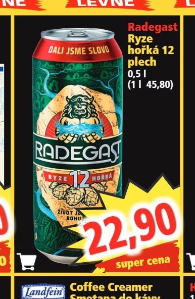 Radegast Ryze hořká 12 plech - Norma aktualniletaky.eu
