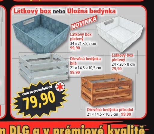 Látkový box nebo Úložná bedýnka - Norma aktualniletaky.eu
