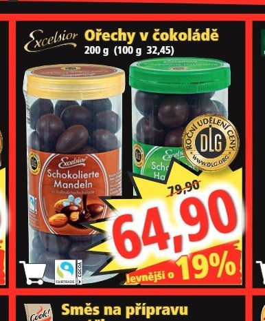 Ořechy v čokoládě - Norma aktualniletaky.eu