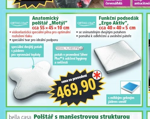ORTHO-Vital Anatomický polštář Motýl - Norma aktualniletaky.eu
