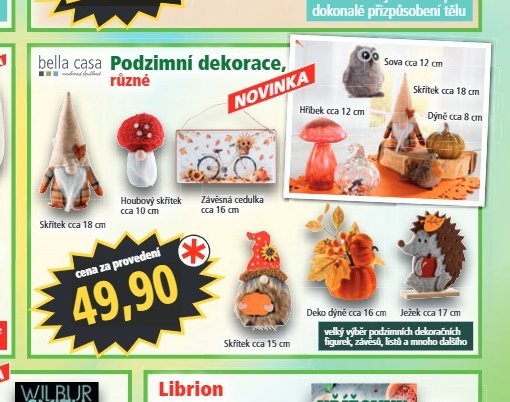 bella casa Podzimní dekorace - Norma aktualniletaky.eu