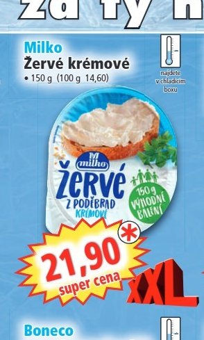 Milko Žervé krémové - Norma aktualniletaky.eu