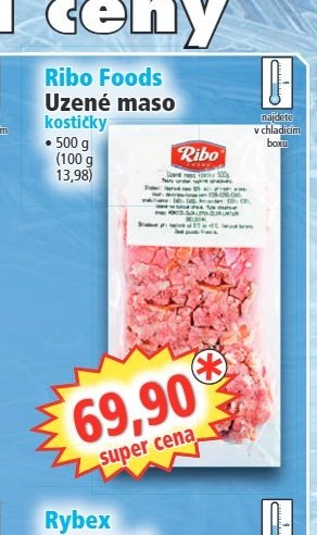 Ribo Foods Uzené maso kostky - Norma aktualniletaky.eu