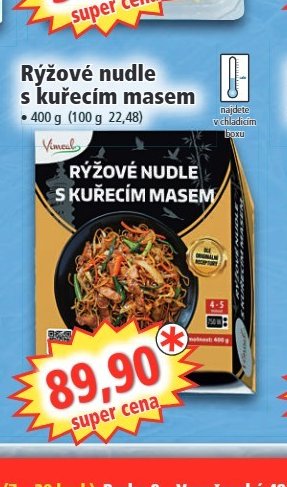 Rýžové nudle s kuřecím masem - Norma aktualniletaky.eu