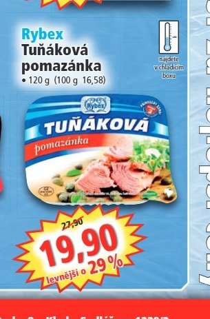 Rybex Tuňáková pomazánka - Norma aktualniletaky.eu