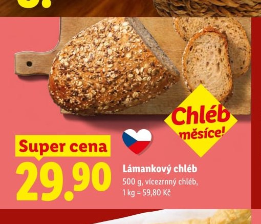 Lámankový chléb - Lidl aktualniletaky.eu