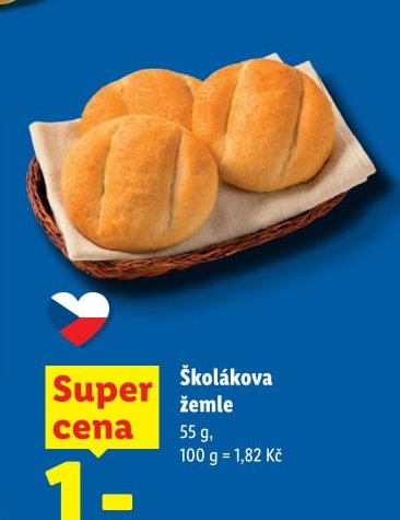 Školákova žemle - Lidl aktualniletaky.eu