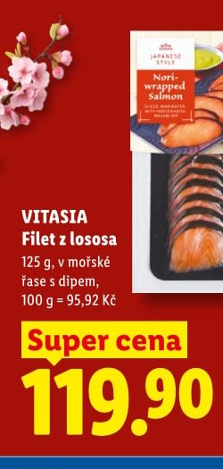 VITASIA Filet z lososa - Lidl aktualniletaky.eu